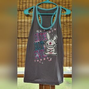 Happy Bunny women's racerback tank size xxl